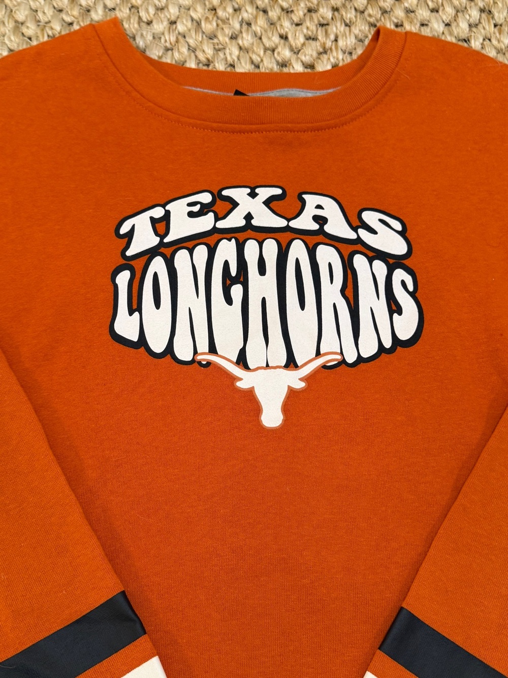 NWT Girls Texas Longhorns Orange Sweatshirt- Size 16